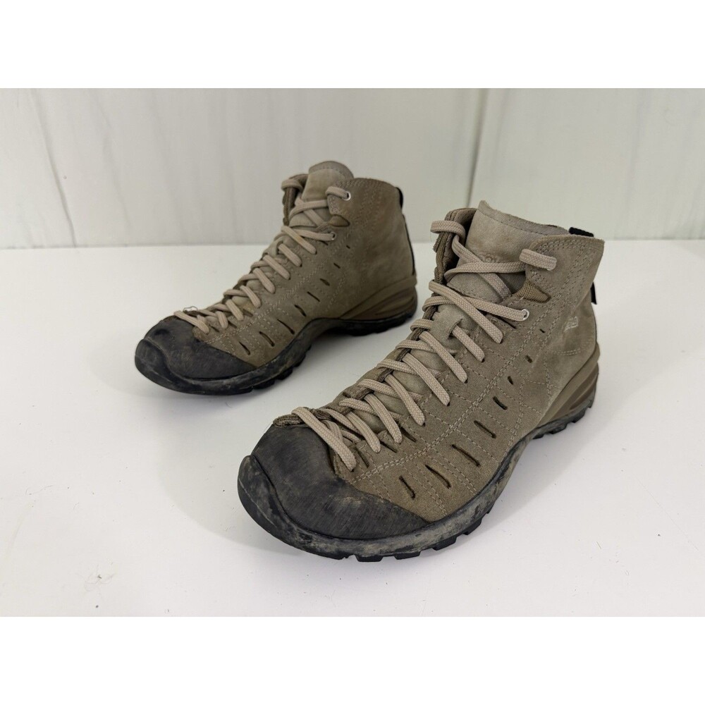Asolo Iguana Womens Mid Hiking Boots Tan Size US 7.5 Gore-Tex Waterproof Vibram